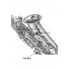 Bundy 2 Tenor & Alto Saxophone C/Eb/D# Roller & Shaft Screw