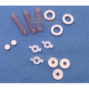 Bach TR300 Trumpet/Cornet piston guides,springs,spit valve corks kit