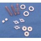 Bach TR300 Trumpet/Cornet piston guides,springs,spit valve corks kit