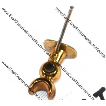 18.5mm key rod support guide post,  Selmer Bundy Style