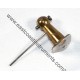 18.5mm key rod support post, pivot screw, Selmer Bundy Style