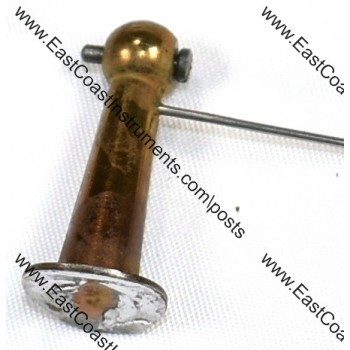 27mm key rod support post, Pivot screw, Selmer Bundy Style