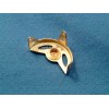 Generic Low C/Eb/D# Alto Saxophone Key guard cover sax brass/gold/Lacquer color