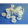 BULK 25 White Stem Felts Getzen 300 & 400(390,490) Series Trumpets