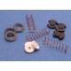 Valve Piston Springs, guides, Felts Kit for Getzen Trumpets & Cornets 