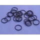 BULK 25 Black Rubber Slide Bumpers (o-rings) Bb Trumpet 